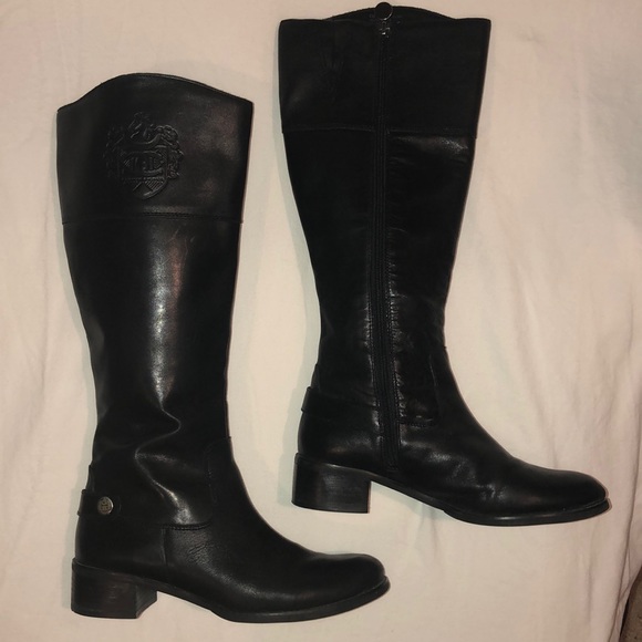 Etienne Aigner Shoes - Etienne Aigner tall boots, Black, Size 8